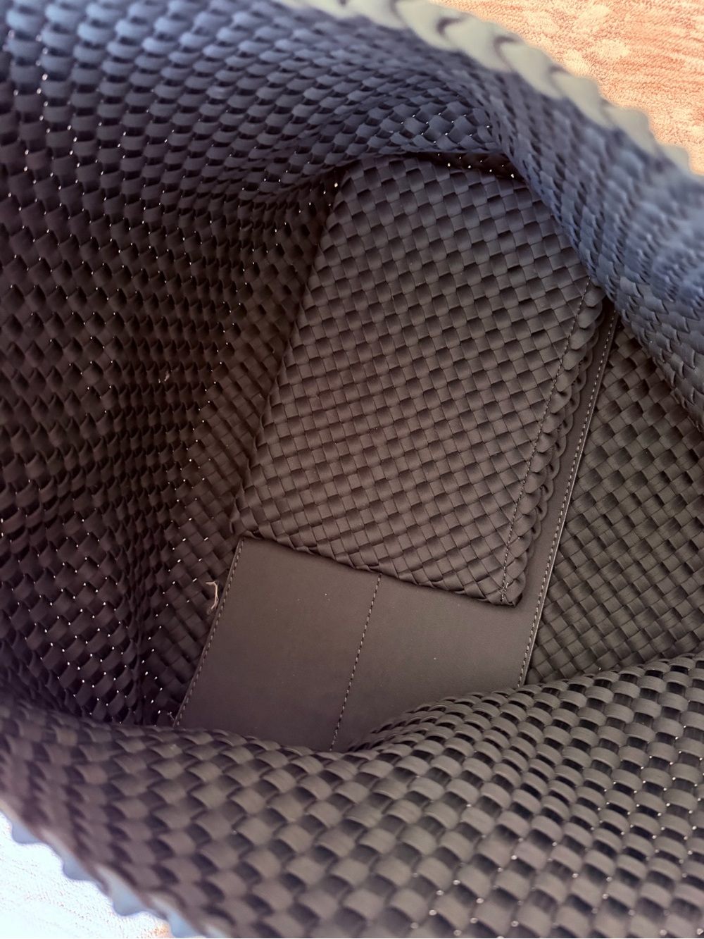 NAGHEDI St. Barths Large Tote Deep Green - Picture 4 of 4